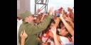 Fidel siempre prestó una especial atención a los jóvenes.