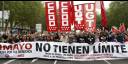 La UGT y CC.OO. se manifiestan frecuentemente por sus demandas. 