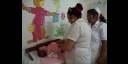 La doctora Iris Dai Pérez Oliva y la enfermera Mabel Ledesma Rodríguez se enorgullecen de servir a los habitantes de su comunidad, en Jobo Rosado