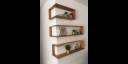 Estantes: todoterrenos de la decoración de interiores