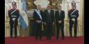 Alberto Fernández con Jorge Rodríguez