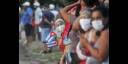 Recibimiento a médicos cubanos desde Lombardía