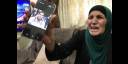 La madre del Mártir Iyad Khairi Al-Hallaq