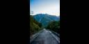 Vistas de la Sierra Maestra desde la carretera que conduce hasta el Alto del Naranjo, lugar donde se comienza la caminata hacia la Comandancia de La Plata