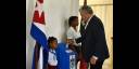 El Presidente cubano ejerce su derecho al voto tras finalizar su gira internacional