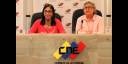 Rodríguez y Lucena se refirieron en conferencia de prensa a las elecciones legislativas, cuyo adelanto fue propuesto por el presidente Nicolás Maduro.