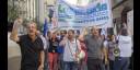 Los bancarios también realizaron el viernes 6 de abril un paro nacional de 24 horas en demanda de salarios justos y dignos