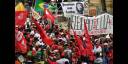 Brasileños en apoyo a Lula