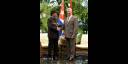 Recibimiento a Evo Morales