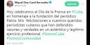 Díaz-Canel felicitó a los periodistas de Cuba por el Día de la Prensa