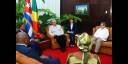 Miguel Díaz-Canel Bermúdez, recibió al Ministro de Asuntos Exteriores de la República del Congo, Jean-Claude Gakosso