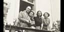 Nickolas Muray con Rosa Covarrubias, Cristina y Frida Kahlo en Coyoacán, en 1939.