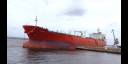 La nave, de 188 metros de eslora, arribó a la bahía matancera el pasado jueves