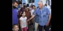 Presidente cubano visita barrios de la capital