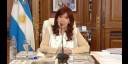 La vice presidenta de Argentina, Cristina Fernández de Kirchner
