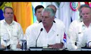 Díaz Canel dijo que contaran con Cuba en el empeño de un mundo más justo