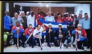 El equipo cubano regresó este lunes a la patria