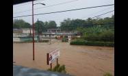 181 milímetros de lluvia cayeron en Chivirico, Guamá
