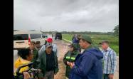 En el municipio de Sandino verificó el estado de la Presa Cuyaguateje