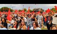 Acto final de la Fiesta de Avante, Lisboa, Portugal