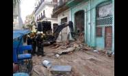 Derrumbe en La Habana Vieja
