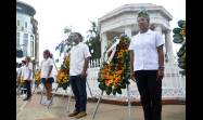 Los jóvenes volvieron a homenajear a los ocho estudiantes de Medicina