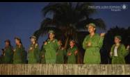 Jóvenes destacados evocaron distintos momentos de la travesía liderada por Fidel