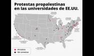 Universidades de EE.UU. siguen siendo centro de protestas estudiantiles