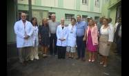 Visita de Miguel Díaz-Canel al Hospital Fructuoso Rodríguez