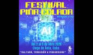 Cartel promocional del 23er. Festival Piña Colada