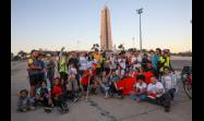 n grupo de jóvenes ciclistas partió hoy desde la capitalina Plaza de la Revolución rumbo a Playa Girón, en una bicicletada conmemorativa por el aniversario 65 de la victoria del pueblo cubano contra el imperialismo yanqui.