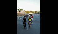 n grupo de jóvenes ciclistas partió hoy desde la capitalina Plaza de la Revolución rumbo a Playa Girón, en una bicicletada conmemorativa por el aniversario 65 de la victoria del pueblo cubano contra el imperialismo yanqui.