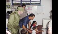 Hasta las lejanas aulas del centro Enma Rosa Chuy llegó Fidel para inaugurar el programa de la enseñanza de computación en escuelas primarias. 