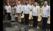 Este lunes se realizó el Acto Central por el Día de África, y que contó con la presencia del Primer Secretario del Comité Central del Partido Comunista de Cuba y Presidente de la República, Miguel Díaz-Canel Bermúdez.