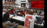 Encuentro de solidaridad con Cuba