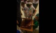 El proyecto científico Pioneros Laparoscópicos, que se desarrolla con los alumnos del grupo Primero B de la escuela primaria Frank País García, del municipio capitalino de Plaza de la Revolución, protagonizó una divertida sesión de entretenimientos y aprendizajes en la sede central del Diario de la Juventud Cubana