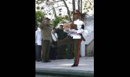 Ceremonia de Honores Militares e Inhumación de los restos mortales del Comandante de la Revolución Ramiro Valdés Menéndez.