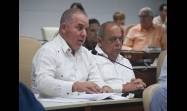 Vladimir Regueiro Ale, ministro de Finanzas y Precios, subrayó la importancia de la creación de la riqueza y el cuidado del Presupuesto del Estado para la defensa de las conquistas de la Revolución. 