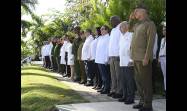 Ceremonia de Honores Militares e Inhumación de los restos mortales del Comandante de la Revolución Ceremonia de Honores Militares e Inhumación de los restos mortales del Comandante de la Revolución Ramiro Valdés Menéndez..