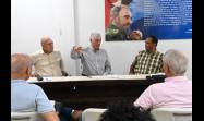 encuentro entre altos dirigentes del país y quienes, en el municipio capitalino de Playa, representan a organizaciones y entidades que allí han confluido para encontrar soluciones y hacer que la vida sea mejor.