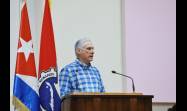 Con la convicción de que el presente y el futuro de la Patria se forjan desde el consenso, el debate y el esfuerzo diario de la clase obrera, el Primer Secretario del Comité Central del Partido Comunista de Cuba y Presidente de la República, Miguel Díaz-Canel Bermúdez, clausuró las sesiones finales del 22.º Congreso de la Central de Trabajadores de Cuba (CTC).