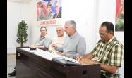 encuentro entre altos dirigentes del país y quienes, en el municipio capitalino de Playa, representan a organizaciones y entidades que allí han confluido para encontrar soluciones y hacer que la vida sea mejor.