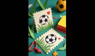 Manualidades inspiradas en el Mundial de Fútbol.