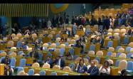 Diplomáticos de la 81ra Asamblea General de ONU abandonan masivamente el plenario al hablar Netanyahu.