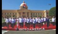 Foto de familia de la XXVIII Cumbre de Jefes de Estado y de Gobierno de la Conferencia Iberoamericana.