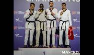 La final por el oro mundial en la división de +80 kg