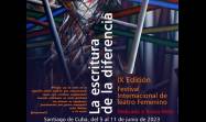 Festival internacional de Teatro La escritura de la diferencia