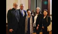 Encuentro de Miguel Díaz-Canel con representantes religiosos de Estados Unidos