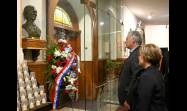 En la Iglesia de la Transfiguración, en Nueva York, el Presidente de Cuba honra al Padre Félix Varela