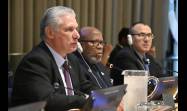 El Presidente cubano inauguró la Reunión ministerial anual del Grupo de los 77 y China